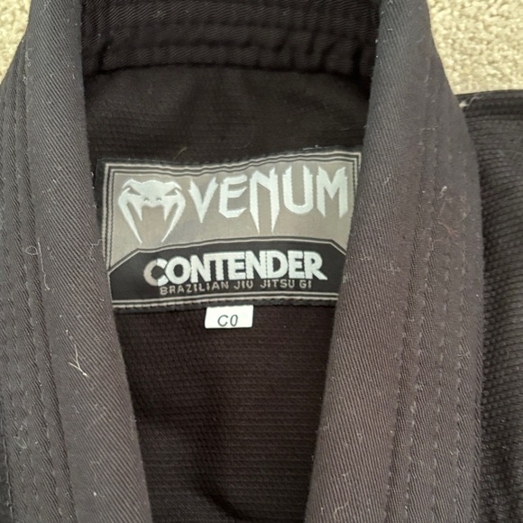Venum Kids Brazilian Jiu Jitsu Costume - Black - Picture 5 of 11